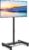 TVON TV Floor Stand for 13-50 inch LCD LED Flat/Curved Panel Screen TVs up to 44 lbs, Height Adjustable TV Stand Mount with VESA 200×200, Portable TV Stand for Bedroom, Dorm Room, Office