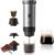 Zcyge Portable Coffee Maker Espresso Machine, Mini Travel Camping Coffee Makers, Battery Portable Espresso Self-Heating Car Coffee Maker With Ground Coffee & NS Capsule