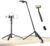 ULANZI TT88 Magnetic Tripod for iPhone, 57″ Extendable Selfie Stick with Remote, 2-in-1 Phone Clip & Dual Cold Shoe Mounts – Lightweight Phone Tripod Stand for Vlogging, Travel, Video Recording