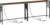 2 Pack Narrow Sofa Table with Charging Station, 39.4″ L x 5.9″ W x 29″ H, Skinny Console Table, Long Entryway Hallway Couch Table with Power Outlets, Rustic Brown CTHR151E01S2