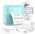 Label Maker Machine – Mini Label Printer Portable Thermal Printer for Home,Office,Organization,Bluetooth Sticker Maker for Phones,Sticker Machine for Kids School Items,Note Labels(Blue)
