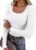 ANRABESS Women’s Long Sleeve Tops Casual Scoop Neck Ribbed Knit Slim Fitted Basic Tee Shirts Trendy Spring Outfits