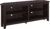 Walker Edison Maxwell Classic 2 Shelf Corner TV Stand for TVs up to 65 Inches, 58 Inch, Espresso