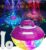 KingSom 3 in 1 Bluetooth Pool Speaker with Pool Fountain Light, 10000mAh Floating Pool Speaker, IP68 Waterproof Hot Tub Speakers, Loud Sound, BT5.4,24H Playtime Rechargeable pool Water Fountain,Purple
