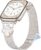wipalor Thin Clover Magnetic Band for Apple Watch Bands for Women 42mm 41mm 40mm 38mm, Slim Cute Bling Sparkly Metal Milanese iWatch Bands for iPhone Watch Series 10 9 8 7 6 5 4 3 2 1 SE