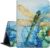 Case for All-New Kindle Fire 7 Tablet (12th Generation, 2022 Release), PU Leather Multiple Viewing Angles & Kickstand Back Case Drop Protection Smart Cover with Auto Sleep/Wake, Dragonfly