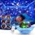 Star Projector for Kids, 42 Effects+6 Flims+Remote Glow in The Dark Stars & Toys, 360° Rotation+Rechargeable Kids Night Light Projector, Baby Night Light, Toddler Room Decor, Dinosaur & Space Toys